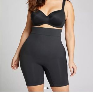 Plus size high waisted shaper shorts